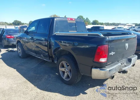 2012 Ram 1500 Slt из США, поврежденный, VIN 1C6RD6LT6CS267728